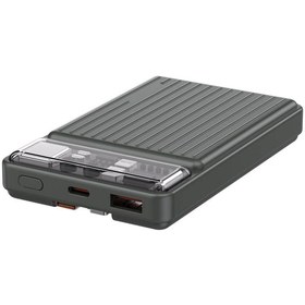 Resim WIWU Wi-P004 Trunk Serisi Type-C Lightning Çıkışlı Taşınabilir Powerbank PD 22.5W 10000mAh Gri 