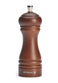 Resim De Buyer Tuz Değirmeni Ahşap 14 Cm-koyu Kahve 