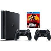 Resim Playstation 4 Slim 1 TB + 2. PS4 Kol + PS4 Fifa 2022 Sony