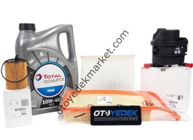 Resim Citroen Nemo (2008-2013) 1.4 Hdi Bakım Seti + 10w40 Motor Yağ (Orijinal) 