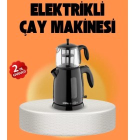 Resim Asiltech Sinbo Stm 5840 Elektrikli Çay Makinesi 1800 Watt 1,7 Litre 