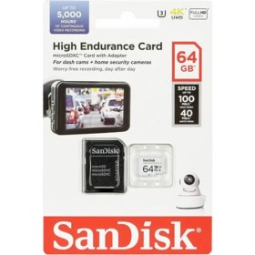 Resim Sandisk 10'li High Endurance 64GB SDSQQNR-064G-GN6IA Micro Sdxc 100/40MB/S C10 V30 Hafıza Kartı 24FİLM 