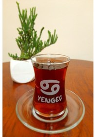 Resim 12 Burç Işlemeli 12'li Çay Seti 155 Cc 