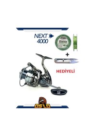 Resim Next 4000 5+1 Bilye İp Misina Sarılı Spin Olta Makinası 