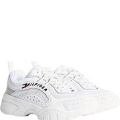 Resim Tommy Hilfiger Heritage Tommy Jeans Wmns Runner Kadın Sneakers White 