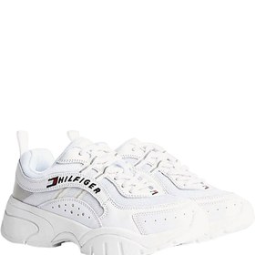 Resim Tommy Hilfiger Heritage Tommy Jeans Wmns Runner Kadın Sneakers White 