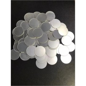 Resim Meyart Ajans Pleksi Dekor Süs Yuvarlak Ayna Gümüş 100X Adet Pleksi Dekoratif 3*3cm 