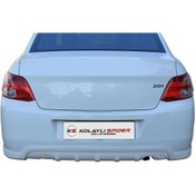 Resim Peugeot 301 Arka Orta Tampon Difüzör Fiber 2013 ve Sonrası 
