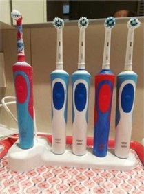 Resim Oral-b Diş Fırçası Makina Standı Beyaz 