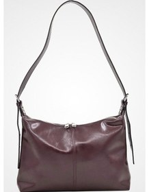 Resim Lovelystore Yumuşak Deri Orta Boy Kadın Hem Omuz Hem Çapraz Çanta 35x24 Acı Kahverengi 