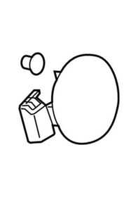 Resim Esse Otomotiv Elantra 21- Depo Kapağı Dış Sacı - MBS-69510AA000 - 69510-AA000 