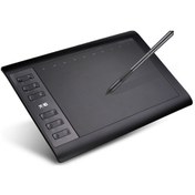 Resim G10 10x6 İnç Grafik Çizim Tableti 8192 Seviye Dijital Tablet Pasif Kalem Dizüstü Tablet Cep Telefonu İçin 