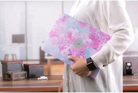 Resim McStorey MacBook Pro 13 inç M1 M2 Uyumlu Sert Kapak Kılıf | Desenli Üst Kapak Mat Yüzey | Alt+Üst Kapak | 360° Çizilmeye Dayanıklı Laptop Kılıf Flower 04 