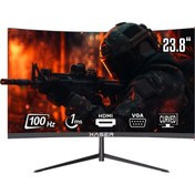 Resim XASER XR-C2380FHD 1ms 100Hz Vga Hdmi VA Panel 23.8" Curved Gaming Monitör 