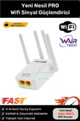 Resim Wair Teknoloji 4 ANTENLİ TEKRARLAYICI WIFI REPEATER ADSL YÜKSELTİCİ 1200 MBPS GÜÇLENDİRİCİ TEKRARLAYICI 