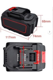 Resim Vice Avm Gamo 21V ŞARJLI HILTI MATKAP AKÜSÜ 3'Lu VE 4'Lu 5'li SETLERINE UYUMLU 3 mAH Yedek Batarya 10 Pili 