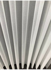 Resim Brillant Oturma Odası Salon Yatak Odasına Uygun Modern Düz Kendinden Hafif Desenli 1\3 Sık Pile Etek Kurşunlu 