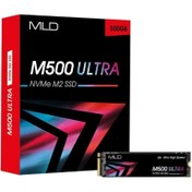 Resim mld M500 ULTRA 500GB NVMe M.2 SSD PCI-E Gen4 Okuma 7000MB Yazma 4700MB 