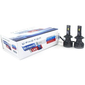 Resim Photon 9005 Ultimate +3 Plus Led Xenon Hb3 Saf Beyaz Photon Led 