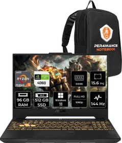 Resim Tuf Gaming İ7-13620H 96Gb 512Gb Ssd Rtx4060/8Gb 140W 144Hz 16" Fhd W11H Gaming Laptop 