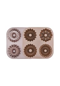 Resim Korkmaz Pasty 4lü Muffin Kalıbı A5617-4 Bej 