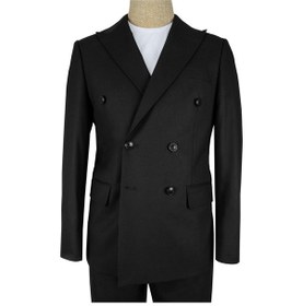 Resim Cengiz İnler Erkek Kruvaze Erkek Takım Elbise 001 