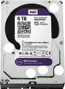 Resim Western Digital Purple Wd60Purx 6Tb 5400Rpm 64Mb 35″ 7/24 Disk Western