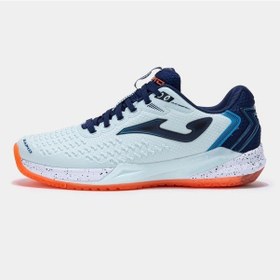 Resim Joma Rapid Trapw2527ac Sert & Toprak Kort Tenis Ayakkabısı - Buz Mavisi Mavi 