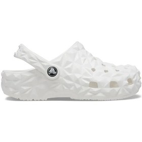 Resim Crocs Geometrıc Clog Unısex Çocuk Terlik 209572-100 Beyaz 