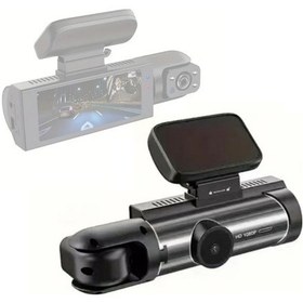 Resim Geeroyoo 170 Çift Lens 1080p Gece Görüşlü Araç Kamerası - 3.16" Ips Ekran, Çarpışma Kilidi & Döngü Kayıt Ön/ıç Jzr-gy 
