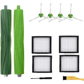 Resim Tenfowee Irobot Roomba E5/e6/e7, İ7/i7+, J7+ İçin Yedek Parçalar Seti - Ana Fırça, Filtre, Yan Fırça, Temizleme Aleti Ve Tornavida Dahil 