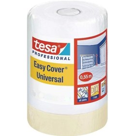 Resim Tesa 4403 Easy Cover 25mx55cm Hışır Örtü Ve Maskeleme Bandı 