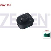 Resim Zegen-zsw1151 - Ayna Ayar Anahtarı 10 Pın Resıztanslı Katlanır 