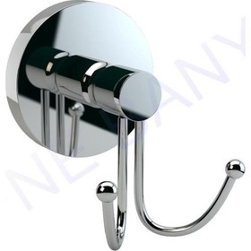 Resim Banyo Gül İkili Bornozluk-Havluluk Krom 