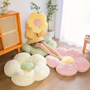 Resim Yumuşak Polyester, Yuvarlak, Makinede Yıkanabilir - Araba, Sandalye, Kanepe için İdeal - Uzun Oturma için Rahat Tam Vücut Destek - Mükemmel Ofis & Ev Hediyesi 