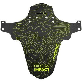 Resim İmpact Make An Bisiklet Çamurluk Mde-35 Sarı Siyah 