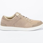 Resim Caterpillar Pause Sport Low Erkek Bej Süet Deri Sneaker 