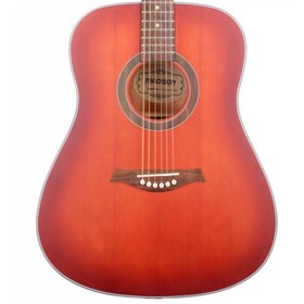 Resim Madison MAG-41M-TRD Trans Red Akustik Gitar 