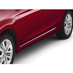 Resim Fıat Egea Krom Yan Kapı Çıtası 4 Parça 2015-2020 Sedan 