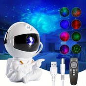 Resim 1 adet, Astronaut LED Gece Lambası, USB Güçlü, İç Mekan Yatak Odası Oyun Odası Dekoru, ABS Malzeme, Taşınabilir Olmayan Lazer, ≤36V, Doğum Günü Hediyesi, Beyaz 