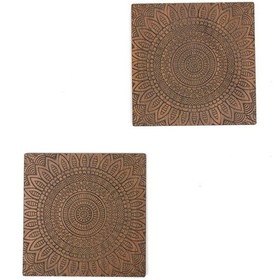 Resim Bardak Altlığı Model -48 Kahverengi 