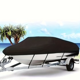Resim JIUWAN Ağır Hizmet Deniz Yat Gemi Örtüsü - UV-Diri Rüzgar Geçirmez Gemi Trailleri Koruyucu Yüksek Kaliteli Tasarım, 3.35-6.71metre Gemiye Uygun, Tüm Hava Koşullarında Koruma, Kolay Kurulum, Balıkçılık, Hızlı Gemi, Yelken Gemi ile Uyumlu - Göl, Nehir, Okyanus, Gemi Depolama, Gemi Aksesuarları, Açık Su Araçları, Şık Tasarım, Dayanıklı Kumaş, Koruyucu Kalkan, Açık Maceralar, Deniz Koruma, Hava Koşullarına Dayanıklı Kalkan, Güçlendirilmiş Dikiş, Su Araçları Kalkanı, Su Araçları Güvenliği 