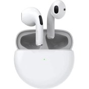 Resim Tws Bluetooth Kulaklıklar Pro 6 Kablosuz Kulaklık Oyun Mikrofonlu Kulaklıklar Xiaomi Huawei iPhone Telefon Için 