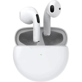 Resim Tws Bluetooth Kulaklıklar Pro 6 Kablosuz Kulaklık Oyun Mikrofonlu Kulaklıklar Xiaomi Huawei iPhone Telefon Için 