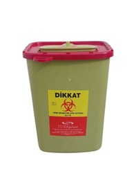 Resim Tıbbi Atık Kutusu 2,4 Lt 10 Adet Sarı 