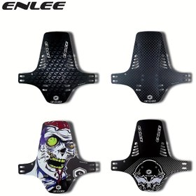 Resim ENLEE Dağ Bisikleti Fender - Kafatası Grafikli, Dayanıklı PC Malzemesi, Off-Road ve Trail Sürüşü için Siyah Tasarım, Dağ Bisikleti Aksesuarları, Trail Sürüş Ekipmanı, Şık Bisiklet Aksesuarı, Sağlam İnşaat 