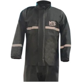 Resim Ebakbak Motosiklet Lüx Pvc Yağmurluk Dikişsiz Frekans Suya Ve Rüzgar Karşı Dayanıklı Reflektörlü Yağmurluk 