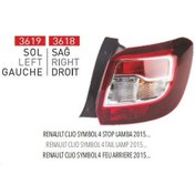 Resim Mars-511270 - Stop Lambası Sol Duysuz Symbol 13 Fume 