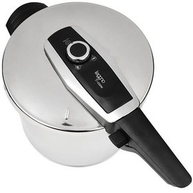 Resim Leggno Procook Quick 6 LT + 4 LT Düdüklü Tencere Seti Gümüş - Siyah 