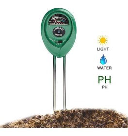 Resim Toprak Nem, Işık ve Ph Ölçüm Cihazı, Bahçe ve Tarım Için Çok Fonksiyonlu Ölçüm Aracı 